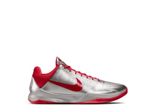 Nike Kobe 5 Protro Caitlin Clark Rookie of the Year - Metallic Silver/University Red - 1