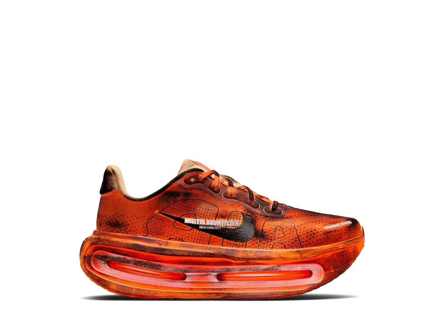 Nike Vomero Premium Melitta Baumeister (Women's) - Total Orange/Black/Hyper Crimson/Orange Chalk/Barely Volt - 1