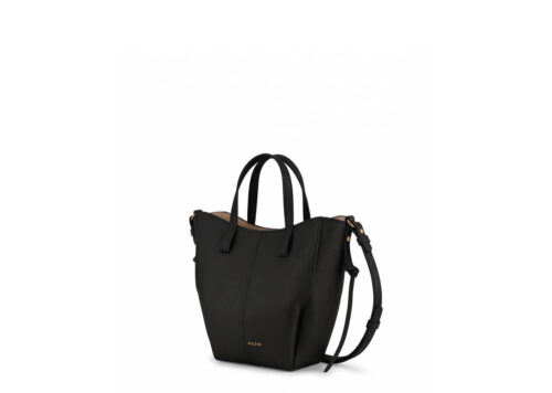 Polène Cyme Tote Nano Textured Black