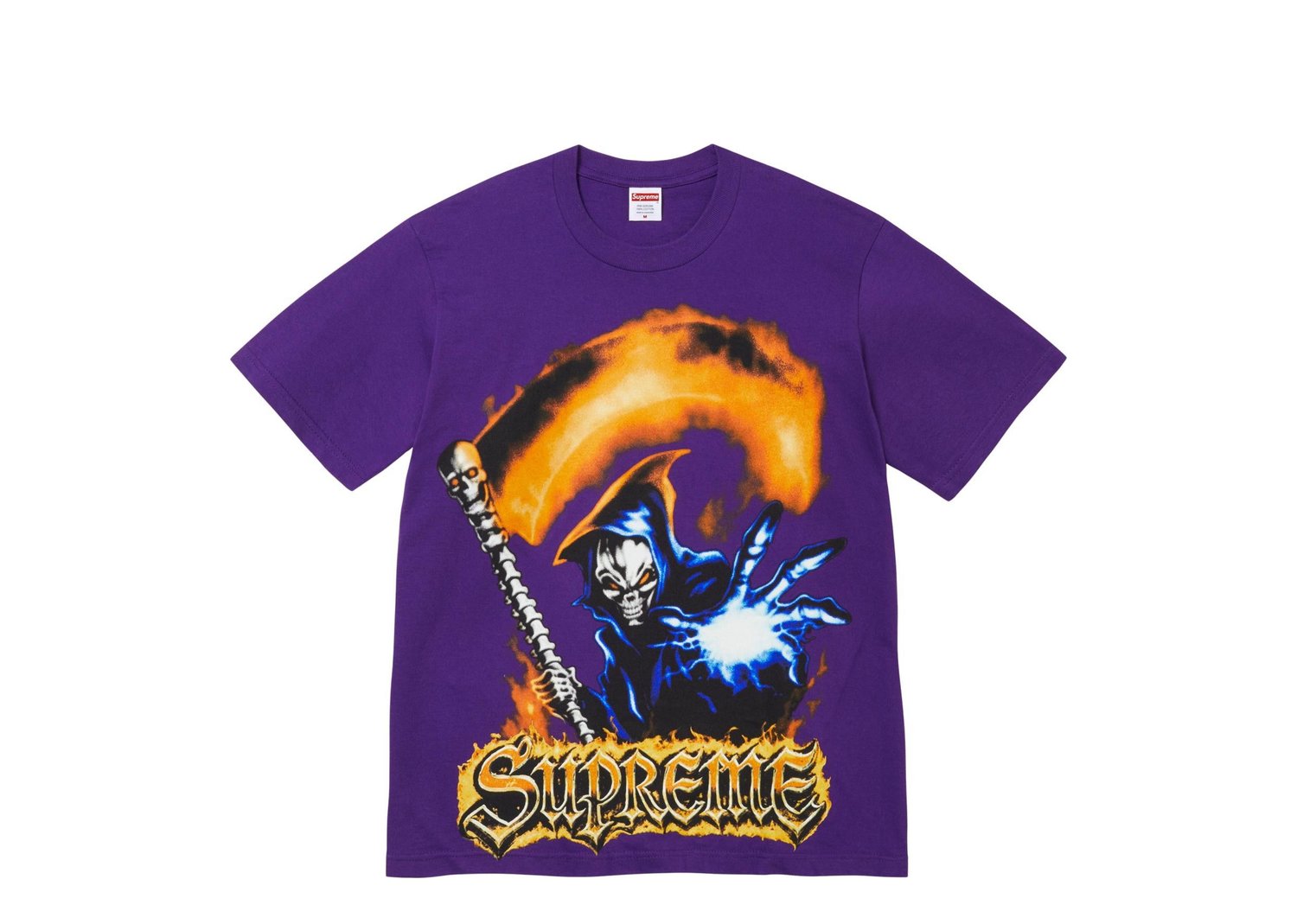 Supreme Grim Reaper Tee Purple - Purple - 1