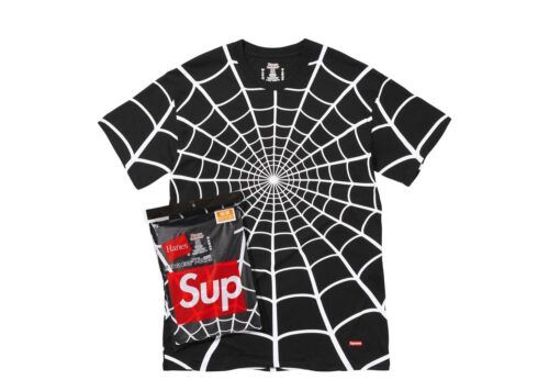 Supreme Hanes Spider-Man Tagless Tees (2 Pack) Black - Black - 1
