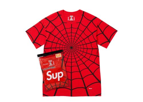 Supreme Hanes Spider-Man Tagless Tees (2 Pack) Red - Red - 1