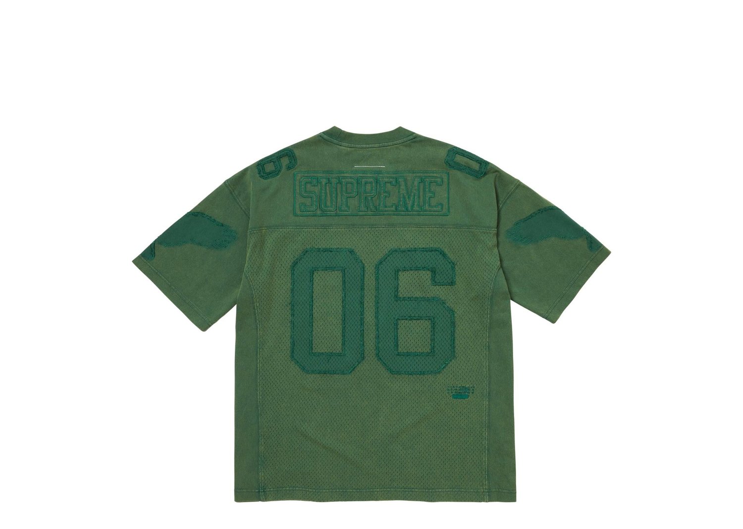 Supreme MM6 Maison Margiela Cotton Football Jersey Green | SS26KN2 