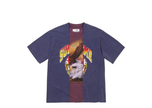 Supreme MM6 Maison Margiela Split S/S Top Navy - Navy - 1