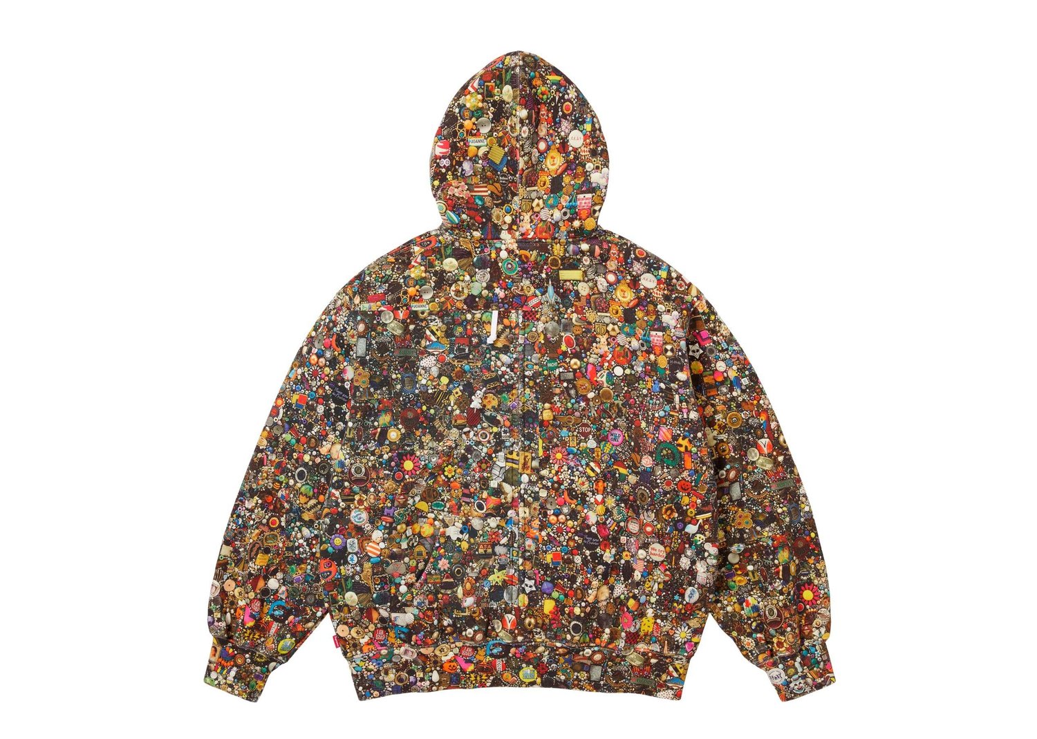 Supreme-Mike-Kelley-Zip-Up-