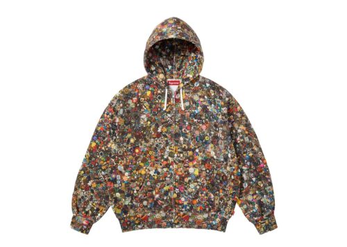 Supreme Mike Kelley Zip Up Hooded Sweatshirt Multicolor - Multicolor - 1