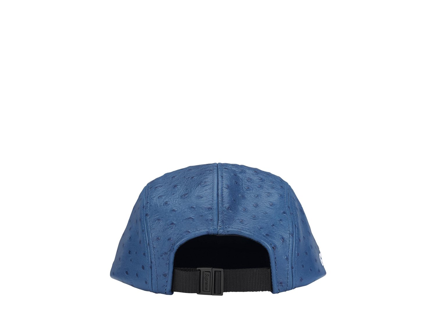 Supreme Ostrich Embossed Leather GORE-TEX Camp Cap Blue | SS26H27