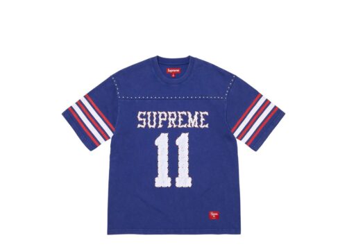 Supreme Studded S/S Football Top Royal - Royal - 1