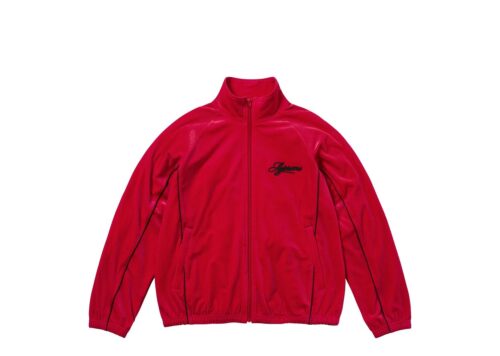 Supreme Velour Mesh Track Jacket Red - Red - 1
