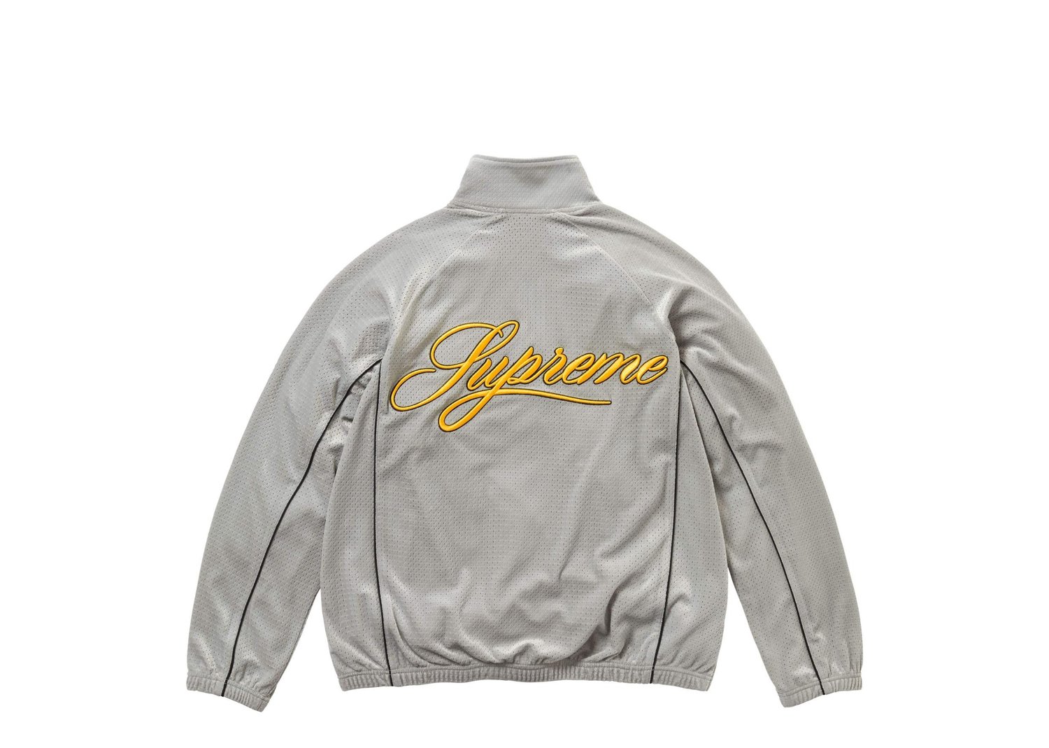 Supreme Velour Mesh Track Jacket Silver | SS26J31-SILVER | sutore
