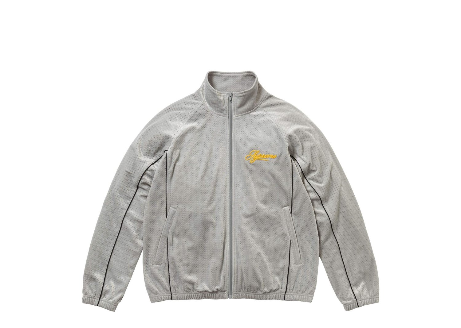 Supreme Velour Mesh Track Jacket Silver - Silver - 1