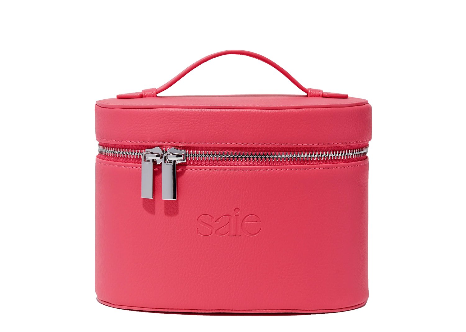 Saie Mini Bright Pink Train Case - - 1