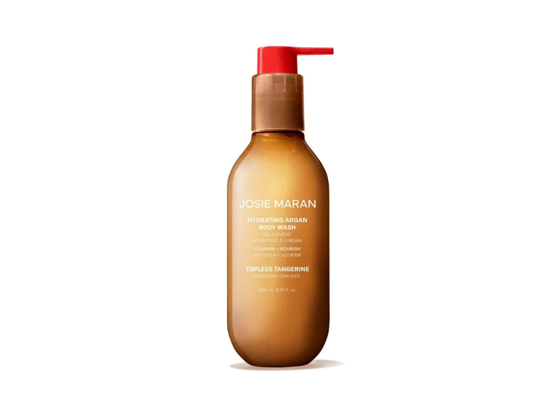 JOSIE MARAN Hydrating Argan Body Wash Topless Tangerine