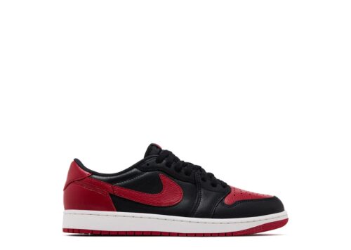 Jordan 1 Retro Low OG Banned - Black/Black/Varsity Red/Summit White - 1