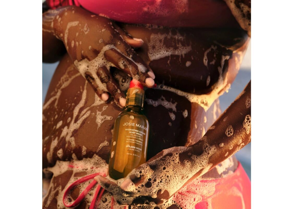 JOSIE MARAN Hydrating Argan Body Wash Golden Hour 2