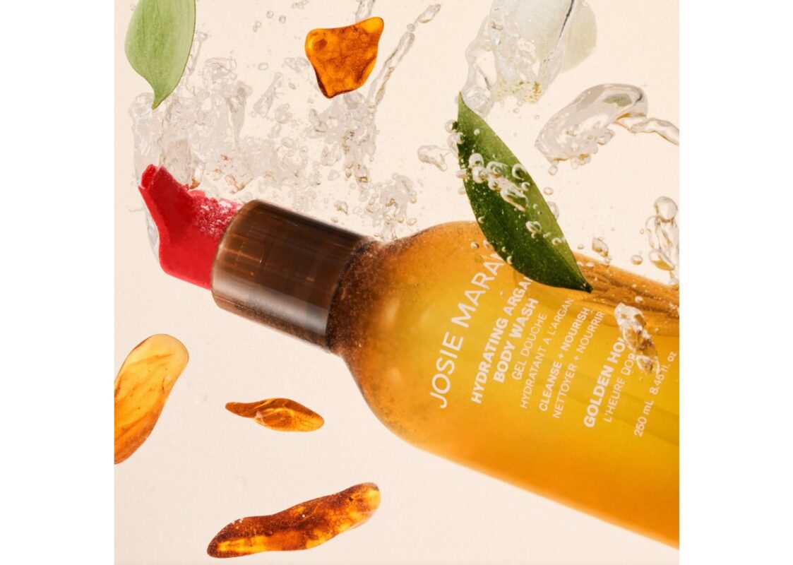 JOSIE MARAN Hydrating Argan Body Wash Golden Hour 3