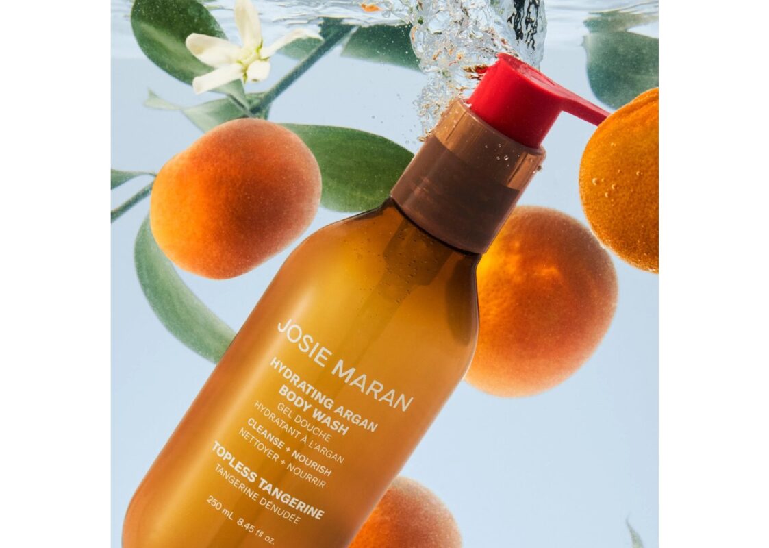 JOSIE MARAN Hydrating Argan Body Wash Topless Tangerine 3