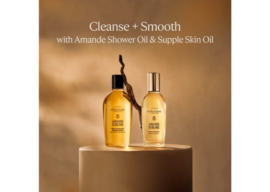 L’Occitane Cleansing And Softening Refillable Shower Oil With Almond Oil 6