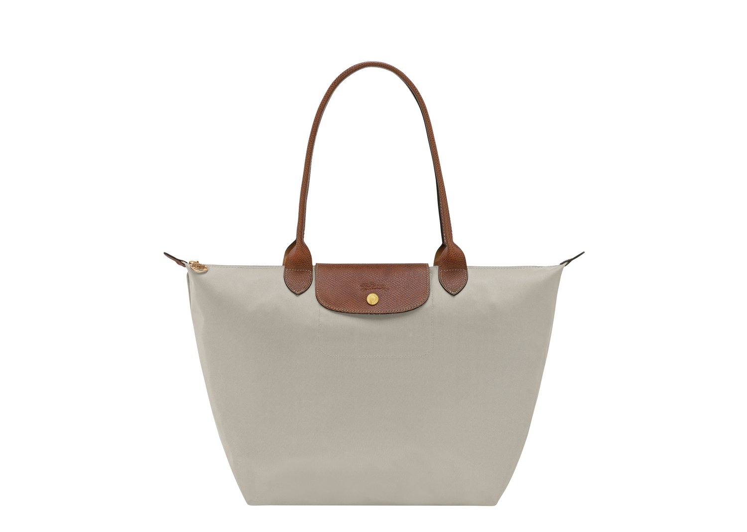 Longchamp Le Pliage Original L Tote Bag Pebble - Pebble - 1