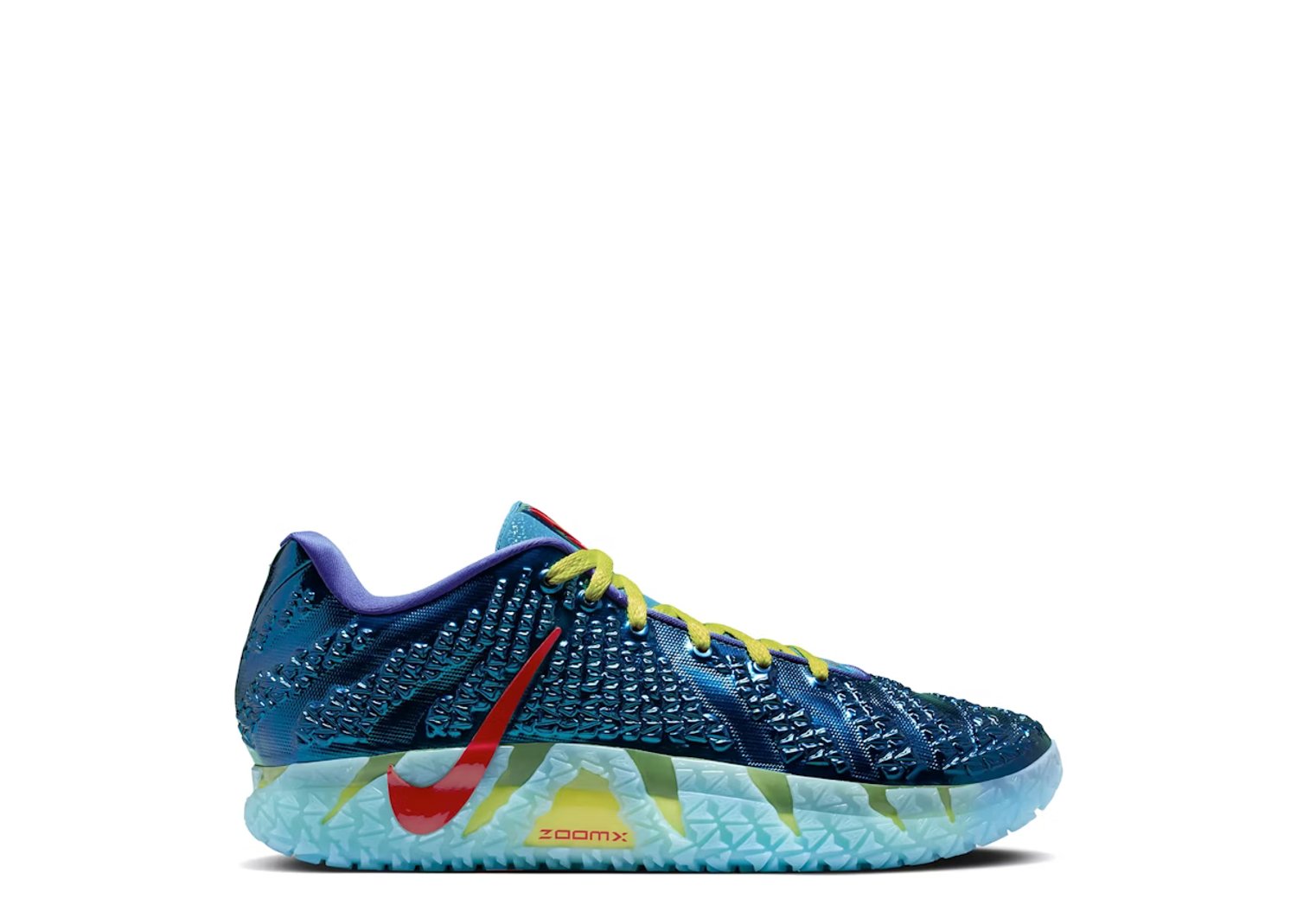 Nike Ja 3 Uncle Phil - Blue Chill/Fire Red/Citron/Blue Legend - 1
