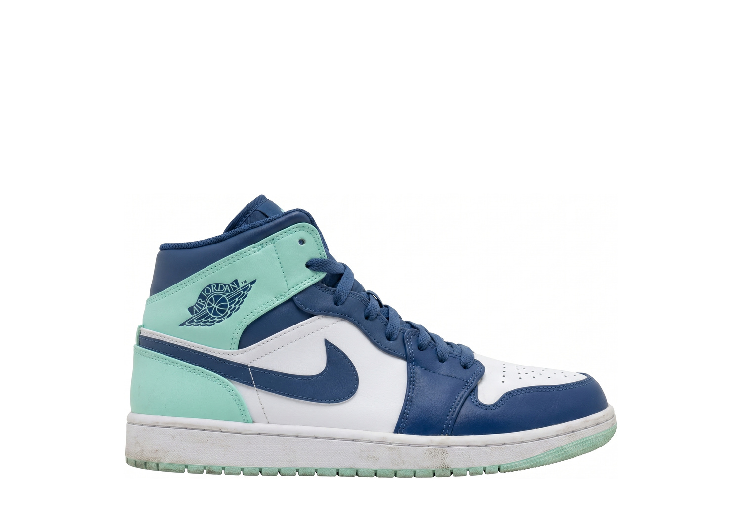 Nike Air Jordan 1 Mid Mystic Navy Mint Foam