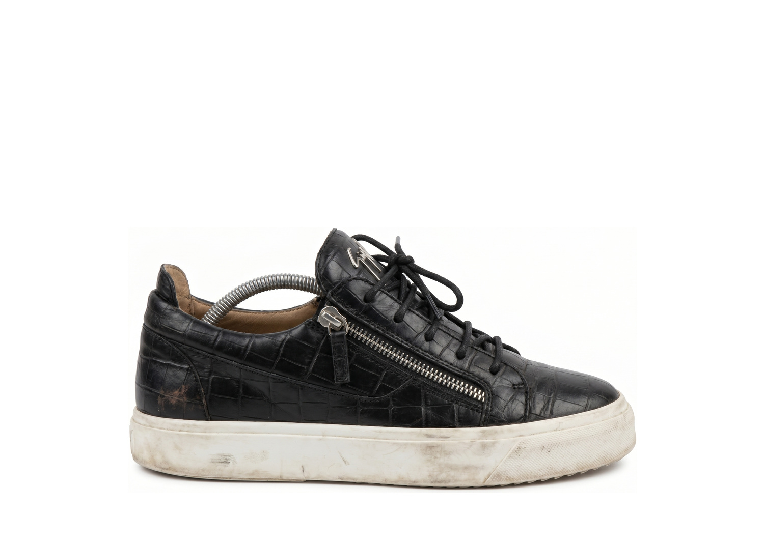 Giuseppe Zanotti Siyah Sneaker