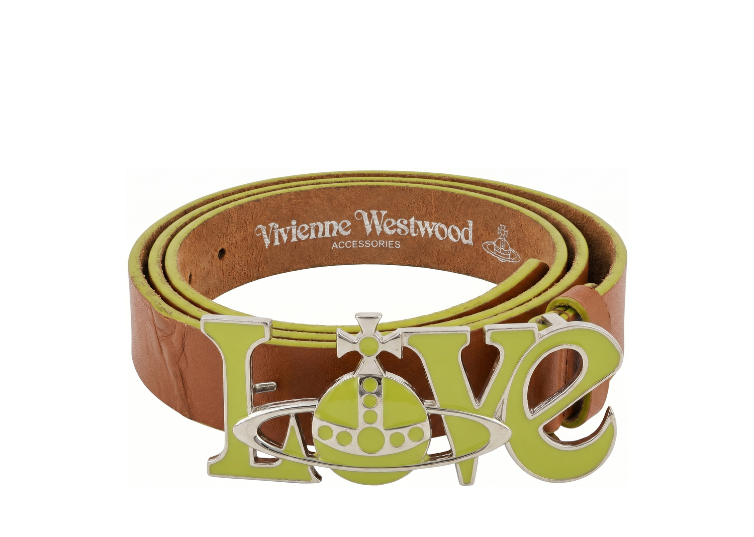 Vivienne Westwood Love Orb Logo Belt