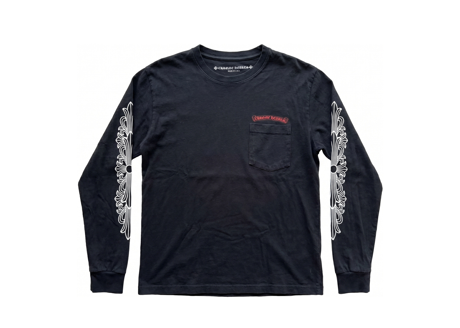 Chrome Hearts x Matty Boy Chomper Floral Long Sleeve T-shirt