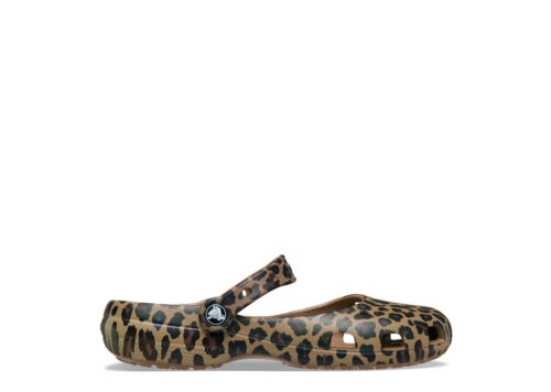 Crocs Classic Ballet Flat Animal Print Sepia Leopard (Women's) - Sepia/Leopard - 1