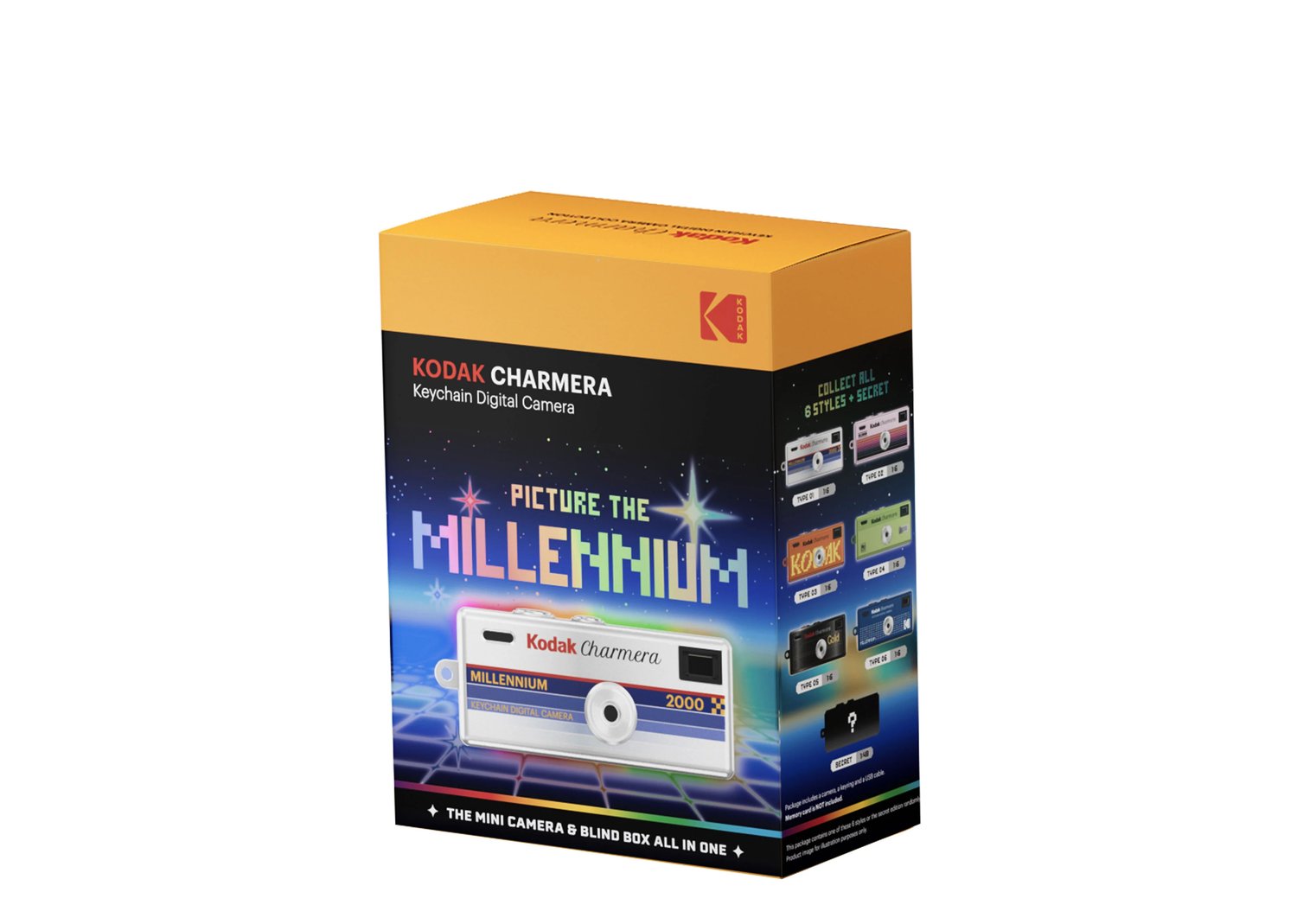 KODAK CHARMERA Keychain Digital Camera Blind Box Collection - MILLENNIUM - MILLENNIUM - 1
