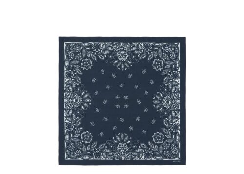 Kujten Large Bandana Helia Dark Navy Blue - dark navy blue - 1