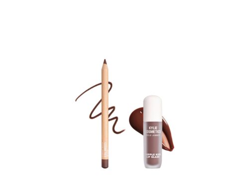Kylie Cosmetics Glossy Lip Kit Espresso - rich brown gloss & rich brown liner - 2