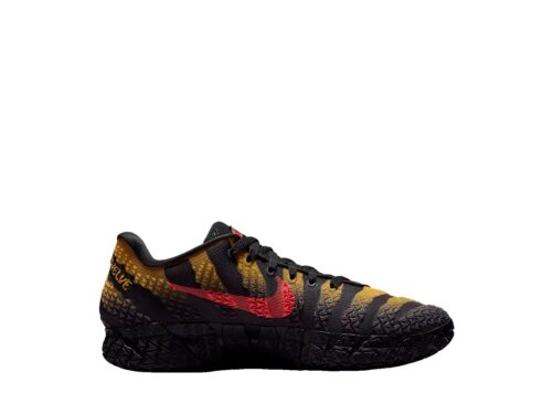 Nike Ja 3 Jurassic Park Raptor - Anthracite/Bright Crimson/Yellow Ochre - 1