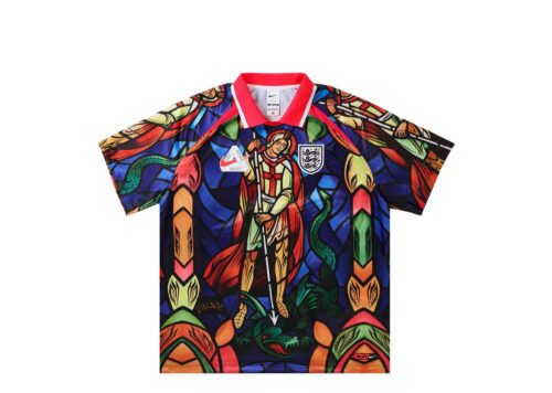 Palace x Nike England Dri-FIT Football Jersey Bright Crimson - Bright Crimson - 1