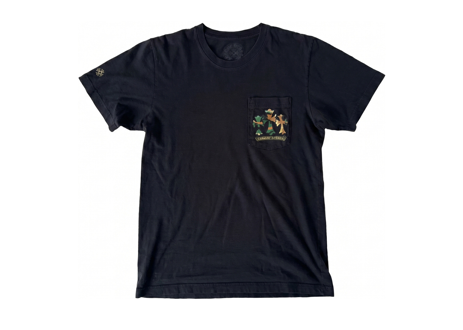 Chrome Hearts Camo Horseshoe Tee Black