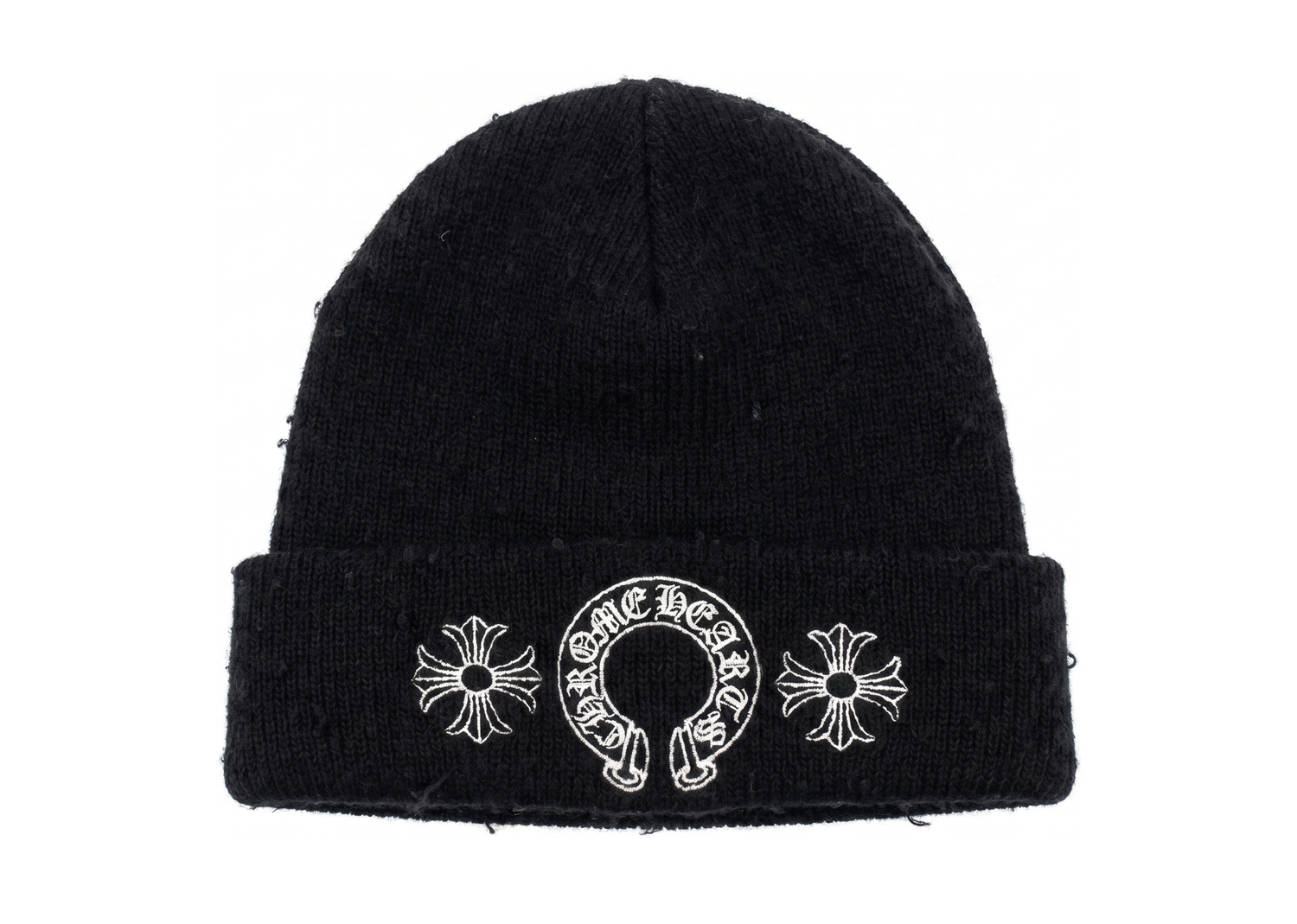 Chrome Hearts Horseshoe Beanie Black