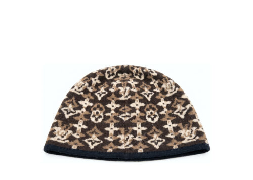 Louis Vuitton LV Fit Monogram Overlap Beanie Hat