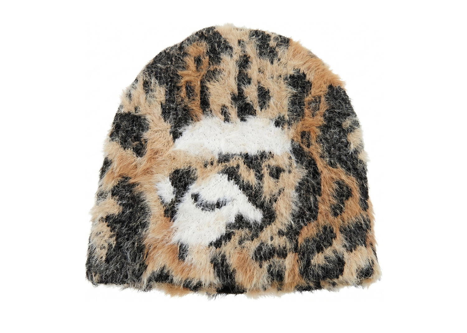BAPE Leopar Desenli Triko Bere