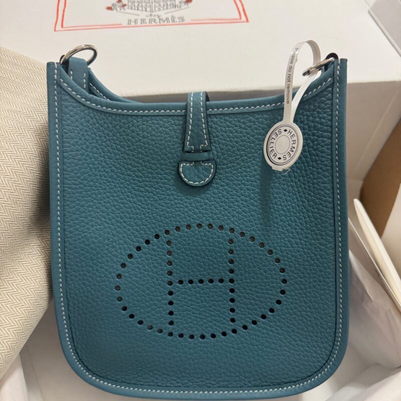 Hermès Evelyne 16 Amazone bag New Bleu Jean 5