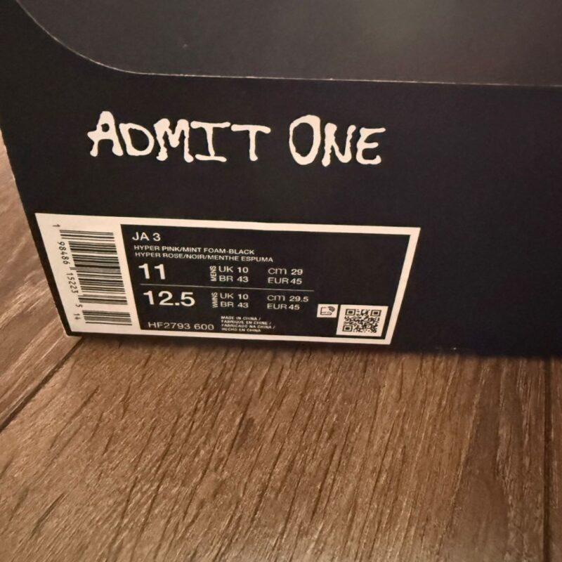 Nike JA 3 Price of Admission 45 8