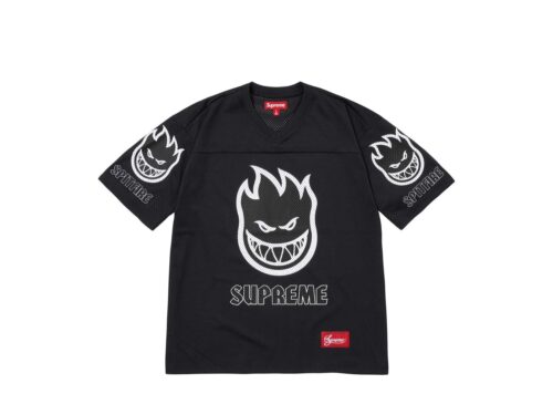 Supreme Spitfire Football Jersey Black - Black - 1
