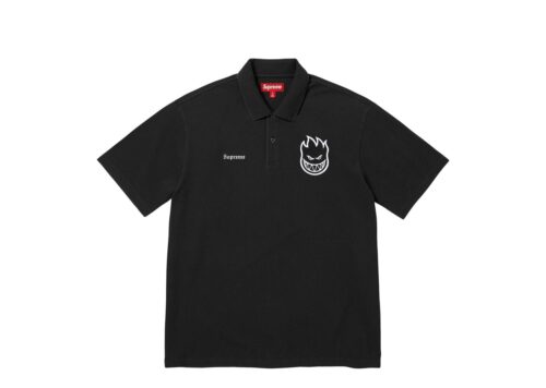 Supreme Spitfire Polo Shirt Black - Black - 1
