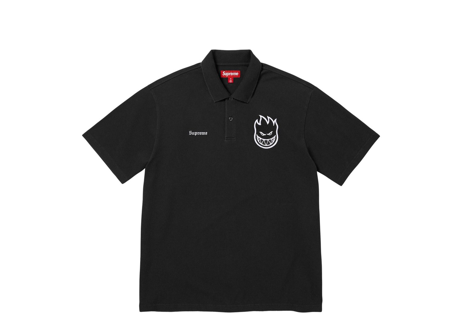 Supreme Spitfire Polo Shirt Black - Black - 1