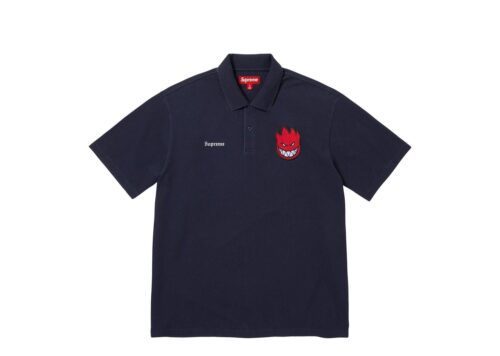 Supreme Spitfire Polo Shirt Navy - Navy - 1