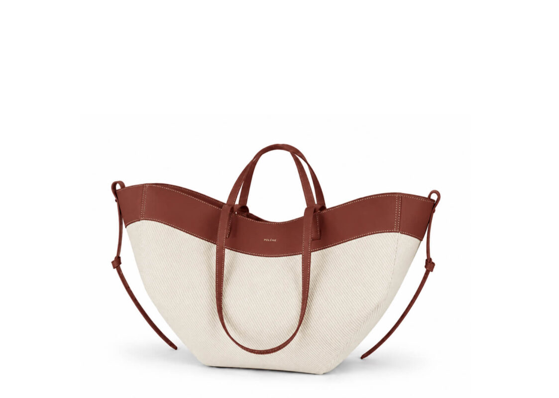 Polène Cyme Edition Cognac Canvas