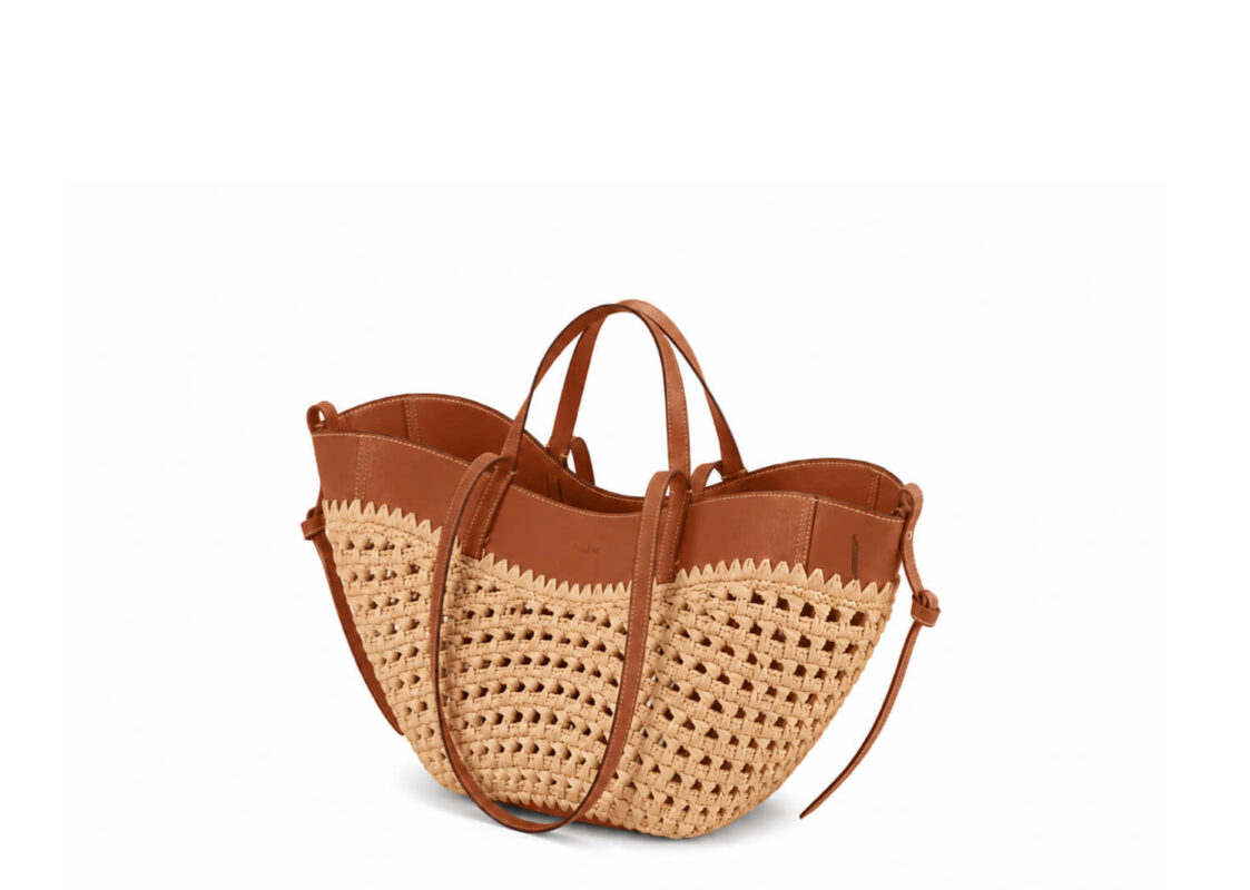Polène Cyme Mini Edition Raffia