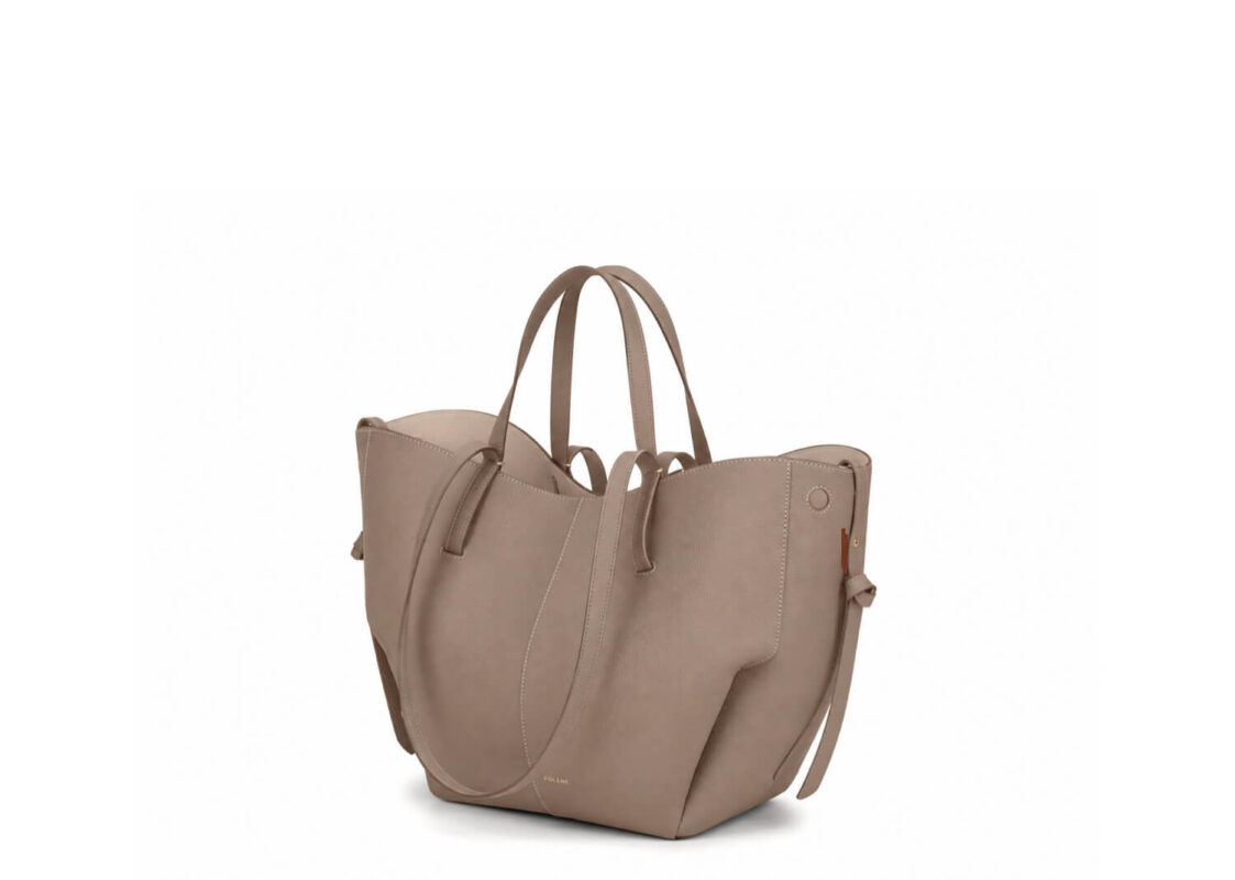 Polène Cyme Mini Edition Textured Taupe