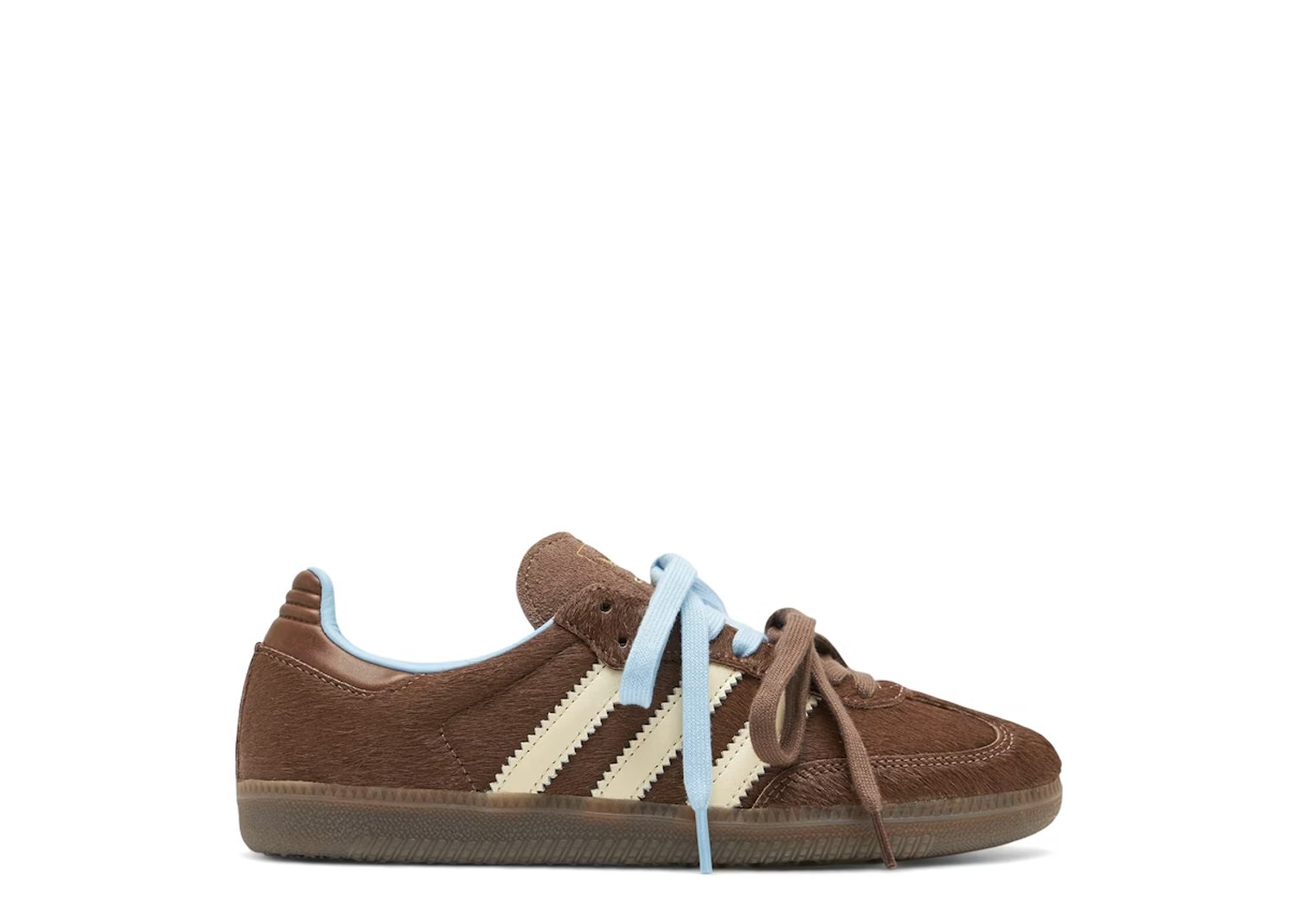 adidas Samba OG Earth Strata Pony Hair (Women's) - Earth Strata/Clear Sky/Cream White - 1