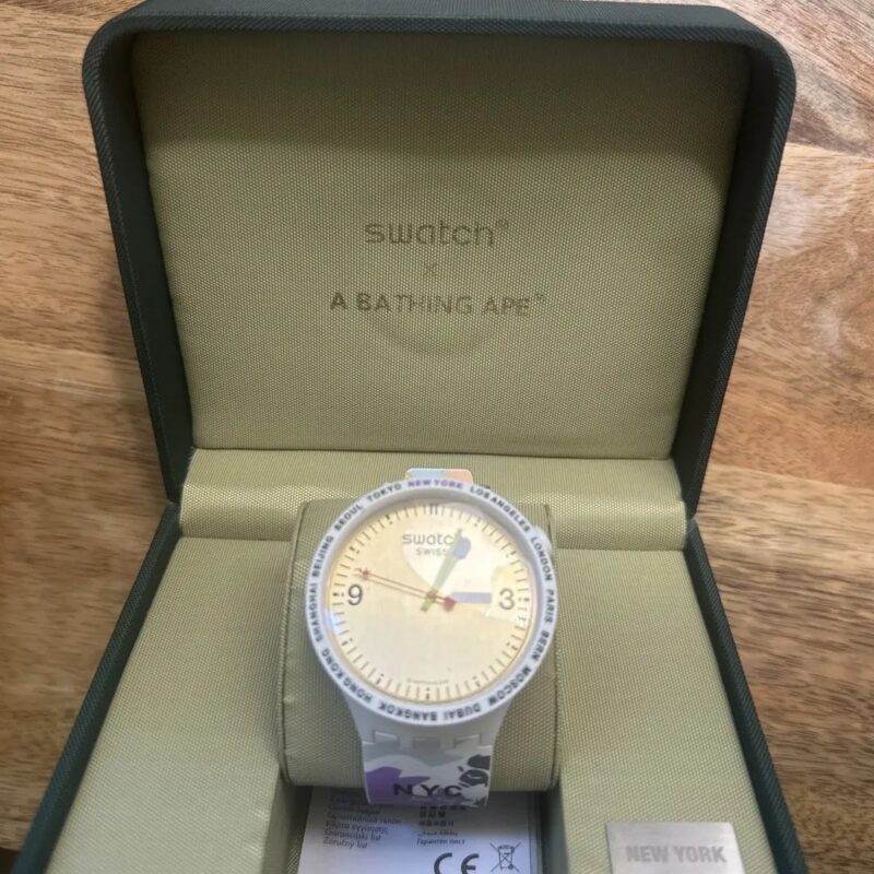Bape x Swatch Big Bold NYC Edition 5