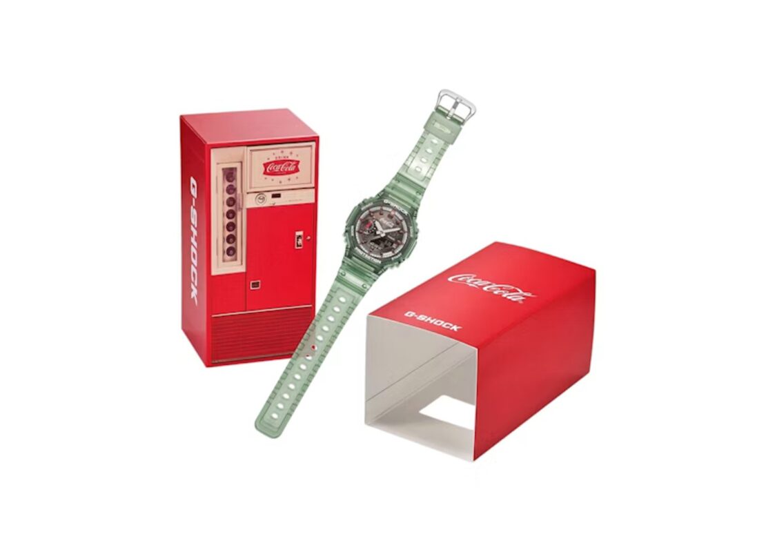 Casio x Coca Cola G-Shock Analog Digital 2100 Series GA-2100CC-3A 2
